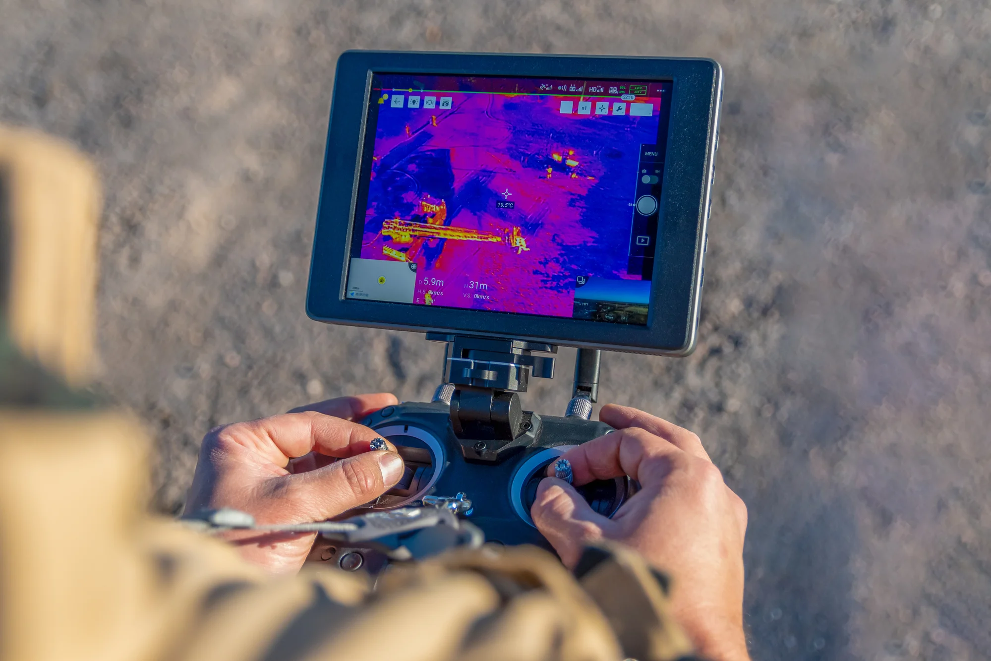 thermal vision drone services