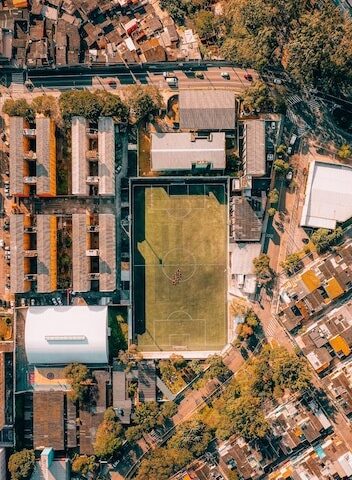 Drone Video for Roofing and Façade Inspections in Urban Projects
